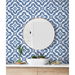 Seabrook Designs Talia Botanical Medallion Cottage Blue Wallpaper thumbnail image 3 of 3
