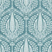 Seabrook Designs Cyrus Harvest Mediterranean Blue Wallpaper