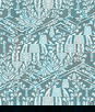 Seabrook Designs Cyrus Harvest Mediterranean Blue Wallpaper
