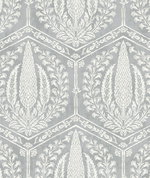 Seabrook Designs Cyrus Harvest Horizon Grey Wallpaper