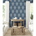 Seabrook Designs Cyrus Harvest Rich Navy Wallpaper thumbnail image 2 of 3