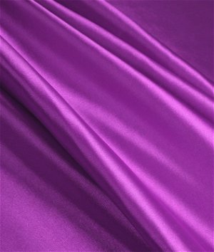 巴尼紫色弹力夏默丝织物