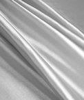 Silver Stretch Charmeuse Fabric