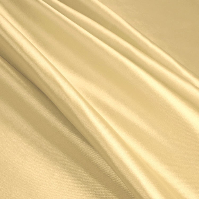 Honey Gold Stretch Charmeuse Fabric image 1 of 1