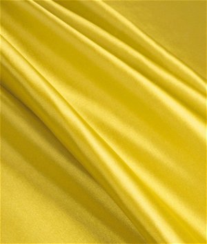 Yellow Stretch Charmeuse Fabric