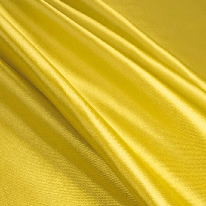 Yellow Stretch Charmeuse Fabric image 1 of 1