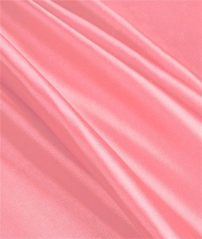 Coral Stretch Charmeuse Fabric