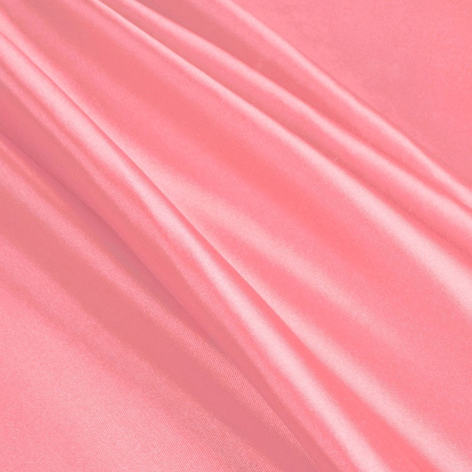 Coral Stretch Charmeuse Fabric image 1 of 1