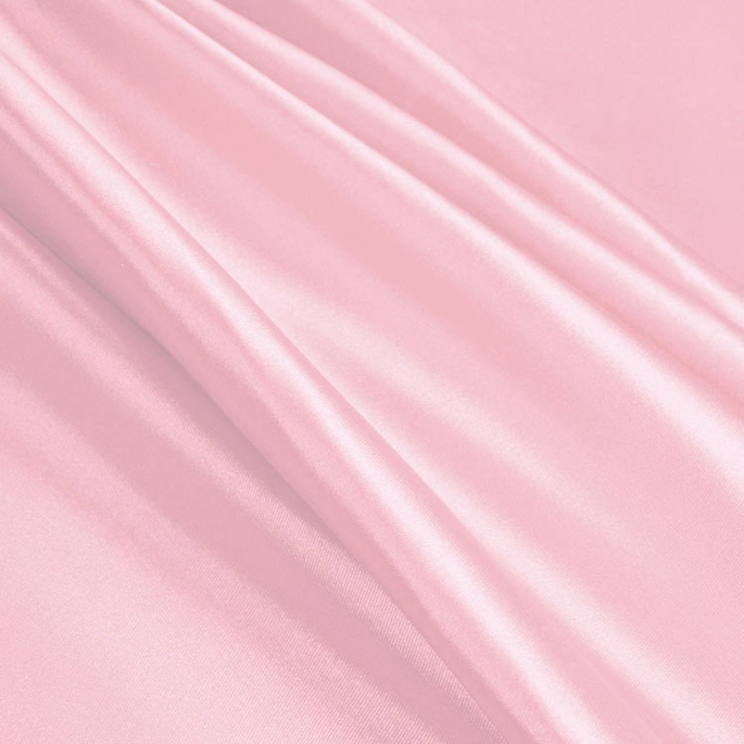 Pink Stretch Charmeuse Fabric image 1 of 1