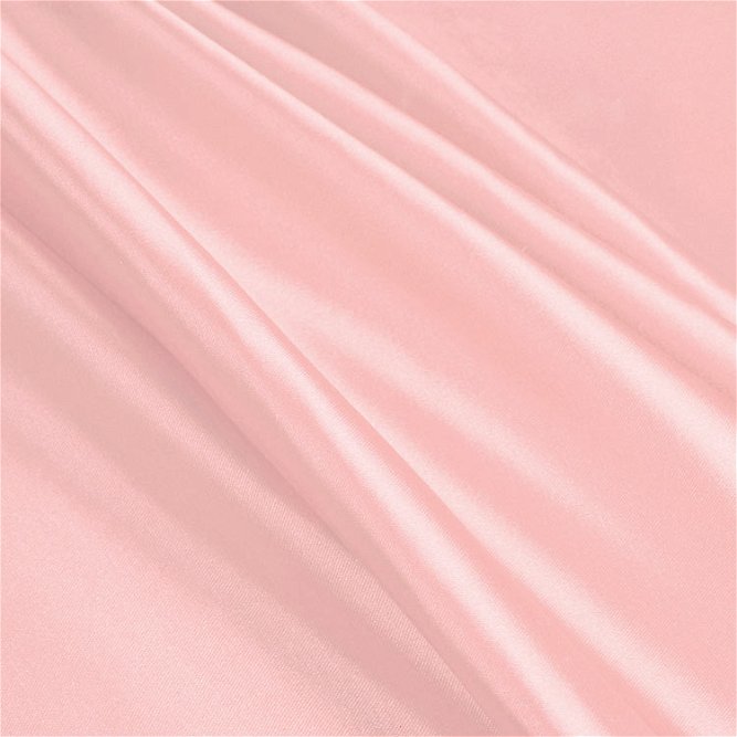 Blush Pink Stretch Charmeuse Fabric