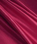 Burgundy Stretch Charmeuse Fabric