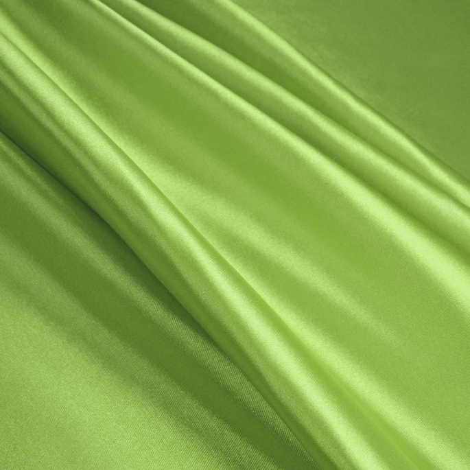 Sage Green Stretch Charmeuse Fabric image 1 of 1