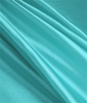 Aqua Stretch Charmeuse Fabric