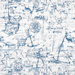 Premier Prints Schooner Nautical Canvas Fabric