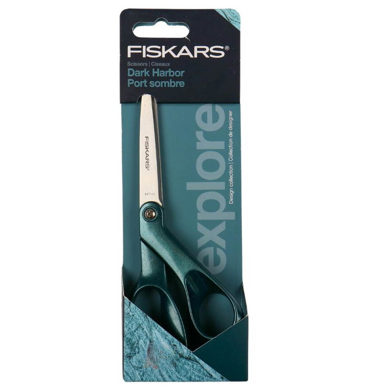 Fiskars Scissors Dark Harbor - 8"