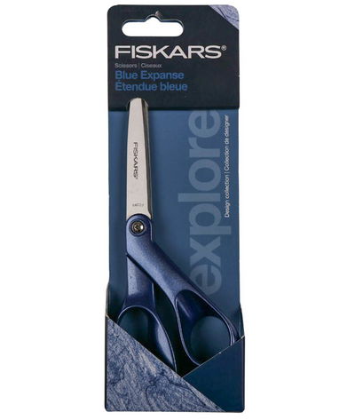 Fiskars Scissors Blue Expanse - 8 inch