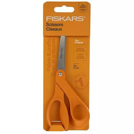 Fiskars Scissors Orange - 8&quot;