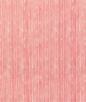 Premier Prints Scribble Coral/White Fabric
