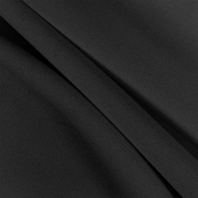 Black Scuba Double Knit Fabric