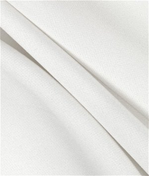 White Scuba Double Knit Fabric