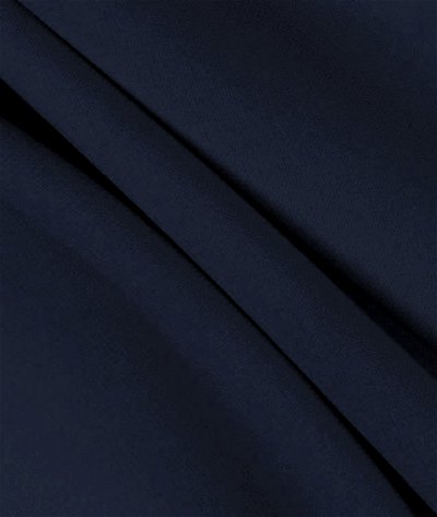 Navy Blue Scuba Double Knit Fabric