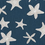 Premier Prints Sea Life Italian Denim Slub Canvas Fabric