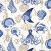 Richloom Outdoor Sea Life Marine Fabric