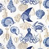 Richloom Outdoor Sea Life Marine Fabric - Image 1