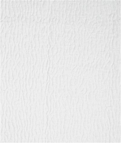 Roth & Tompkins Textiles Seaside Matelasse White Fabric