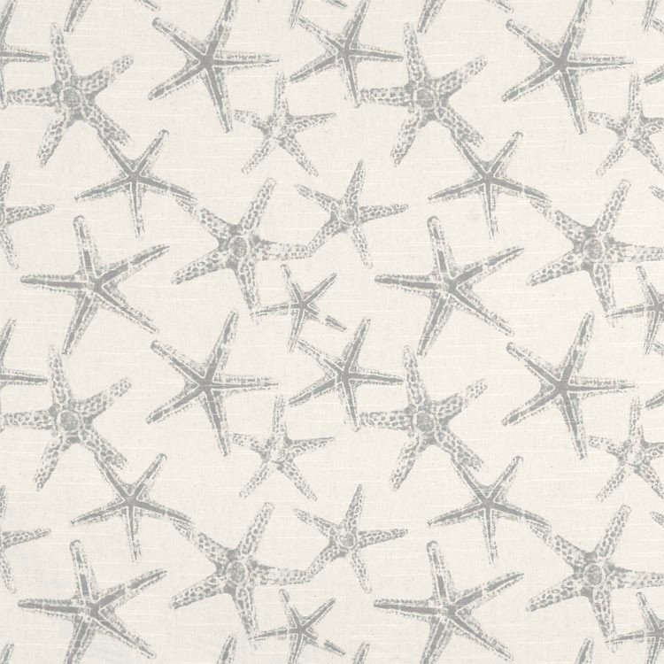 Nautical Sea Beach Fabric By The Metre - Cotton Rich Linen Look, 54" Wide, Digitally Printed