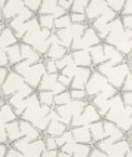 Premier Prints Sea Friends Coastal Gray Natural Slub Fabric