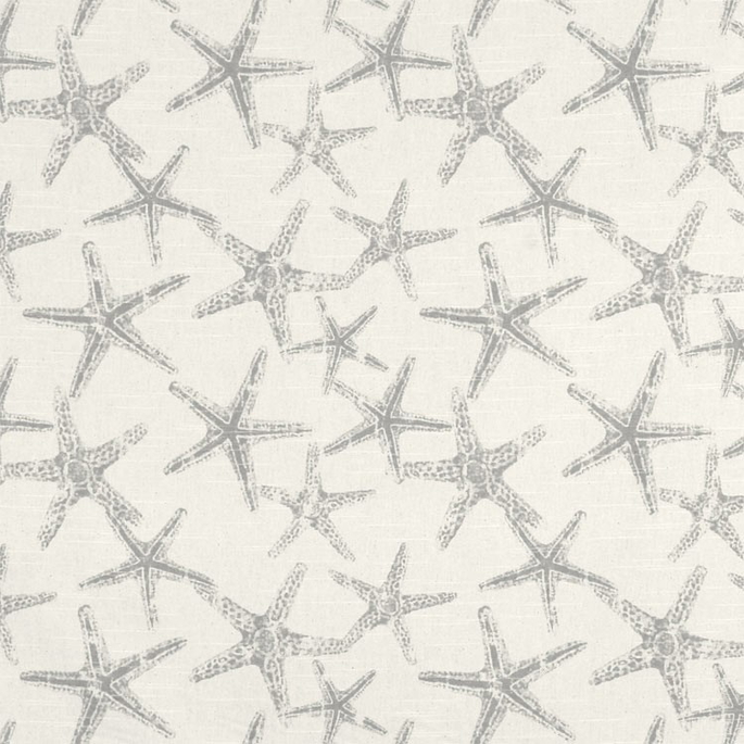 Premier Prints Sea Friends Coastal Gray Natural Slub Fabric image 1 of 5