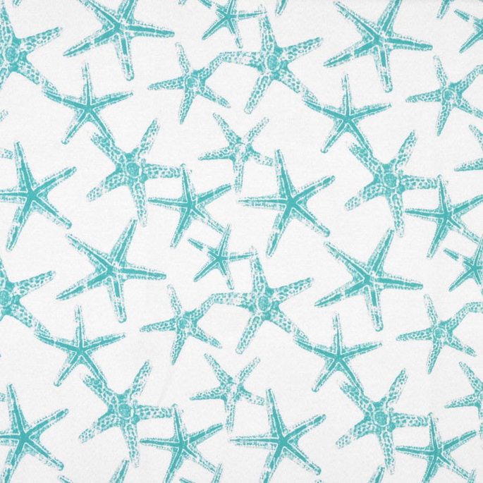 Premier Prints Outdoor Sea Horse Ocean Fabric image 1 of 4