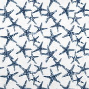 Premier Prints Sea Friends Premier Navy Slub Fabric