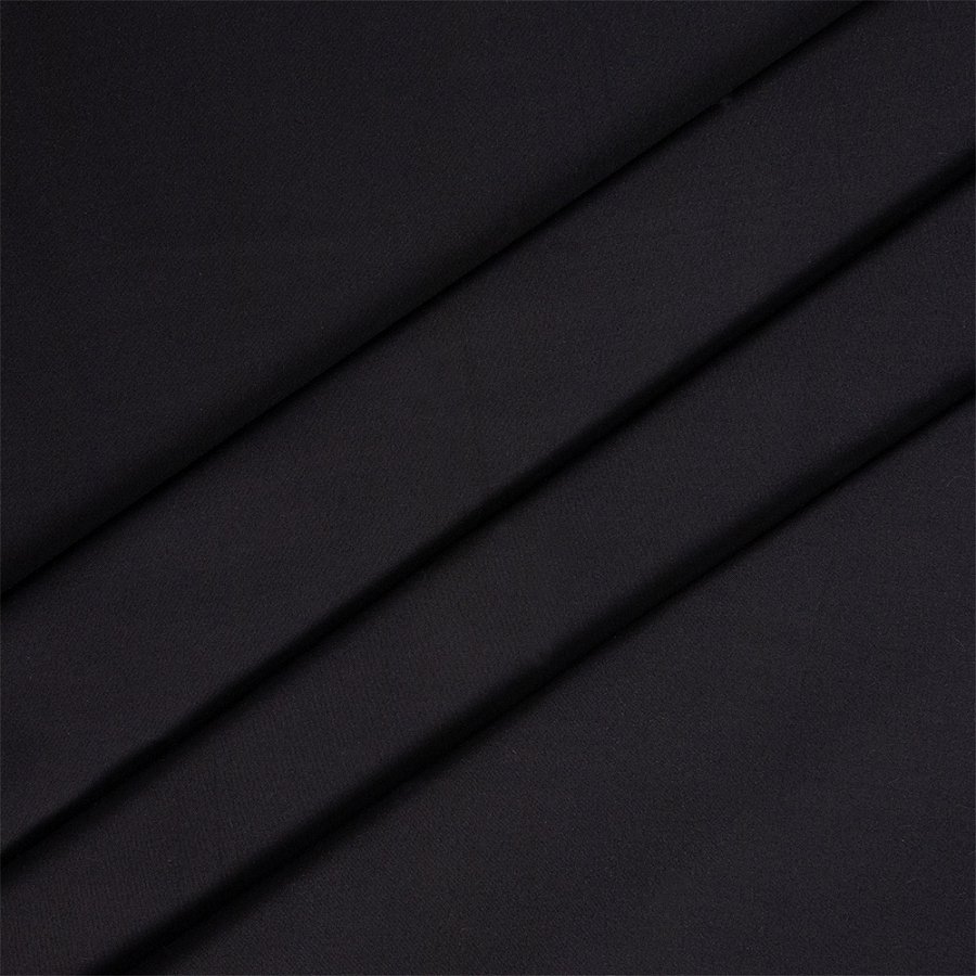 Hanes Serenity Black Blackout Drapery Fabric | OnlineFabricStore