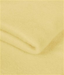 Light Yellow Fleece Fabric