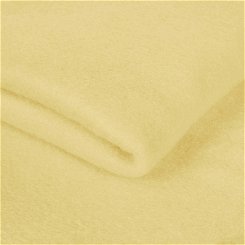 Light Yellow Polar Fleece Fabric