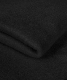 Black Fleece Fabric