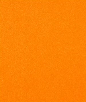 Bright Orange Polar Fleece Fabric
