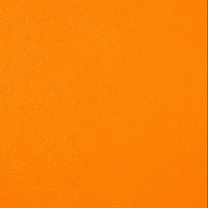 Bright Orange Polar Fleece Fabric image 1 of 2