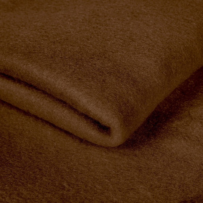 Brown Polar Fleece Fabric image 1 of 2