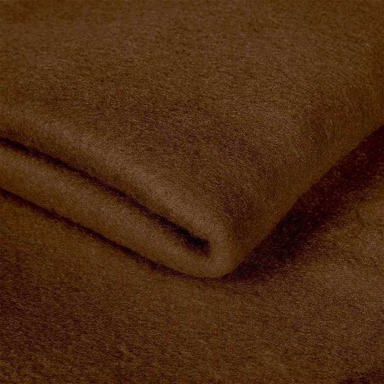 Brown Fleece Fabric