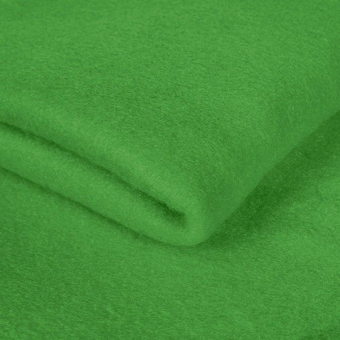 Kelly Green Polar Fleece Fabric image 1 of 2