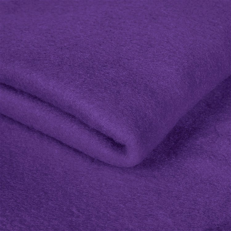 Purple Fleece Fabric