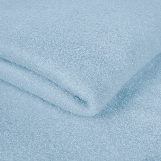 Sky Blue Polar Fleece Fabric image 1 of 2