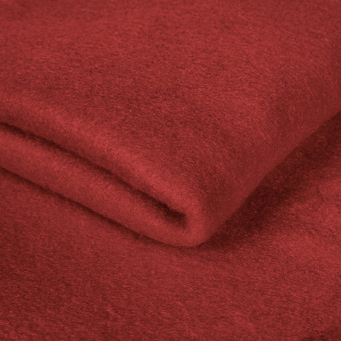 Burgundy Polar Fleece Fabric image 1 of 2