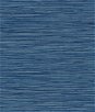 Stacy Garcia Home Peel & Stick Grasscloth Marine Blue Wallpaper