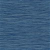 Stacy Garcia Home Peel & Stick Grasscloth Marine Blue Wallpaper - Image 1