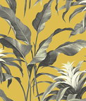 Stacy Garcia Home Peel & Stick Palma Golden & Moonstone Grey Wallpaper