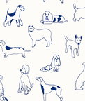 Stacy Garcia Home Peel & Stick Best in Show Indigo Wallpaper